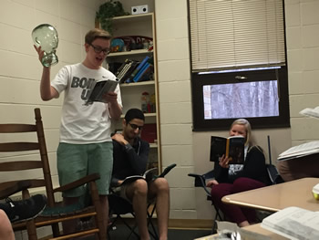 Students Reading Hamlet Chris Judson - STEM Blog